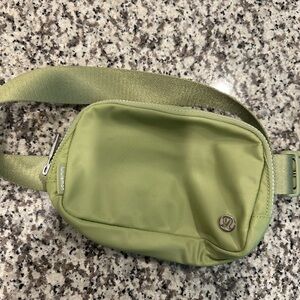 lululemon Lime Green Crossbody Bag